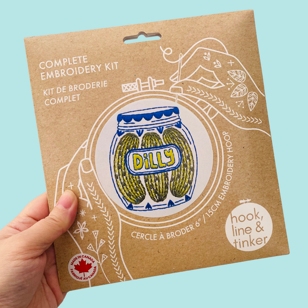 Pickles Complete Embroidery Kit