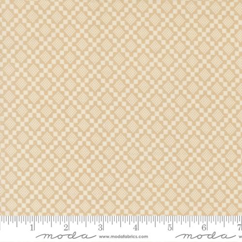 Checkmate Blenders in Oatmeal -- True Love by Lella Boutique -- Moda Fabrics
