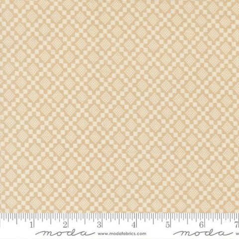 Checkmate Blenders in Oatmeal -- True Love by Lella Boutique -- Moda Fabrics