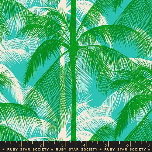 Palm Trees in Tropic -- Poolside Too --  Ruby Star Society -- Moda Fabrics