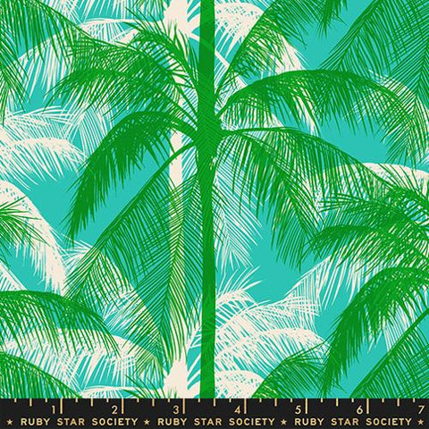 Palm Trees in Tropic -- Poolside Too --  Ruby Star Society -- Moda Fabrics