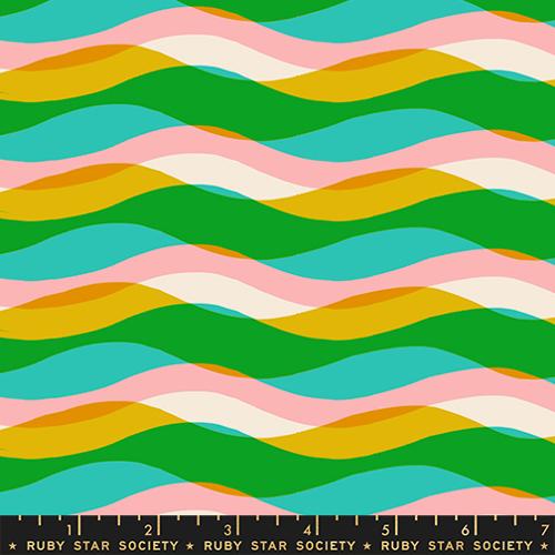 Poolside Waves in Tropic -- Poolside Too --  Ruby Star Society -- Moda Fabrics