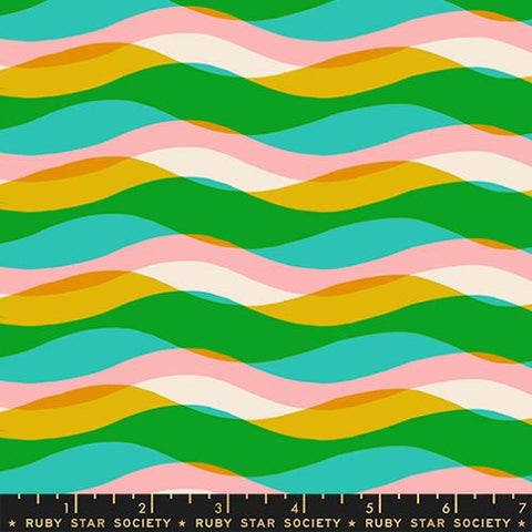 Poolside Waves in Tropic -- Poolside Too --  Ruby Star Society -- Moda Fabrics