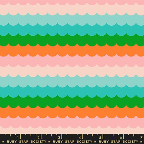 Umbrella Scallops in Verdant  -- Poolside Too --  Ruby Star Society -- Moda Fabrics