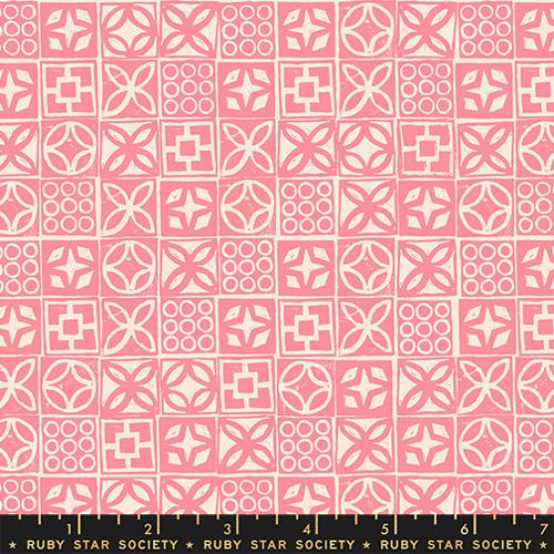 Architectural Blocks in Sorbet -- Poolside Too --  Ruby Star Society -- Moda Fabrics