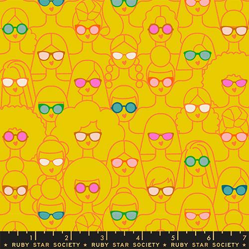 Shine Girl in Golden Hour -- Poolside Too --  Ruby Star Society -- Moda Fabrics