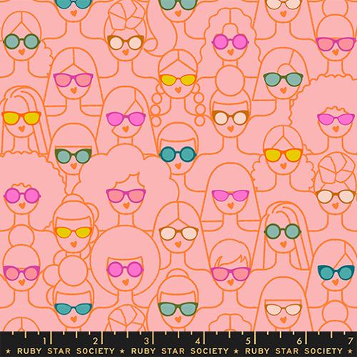 Shine Girl in Balmy -- Poolside Too --  Ruby Star Society -- Moda Fabrics