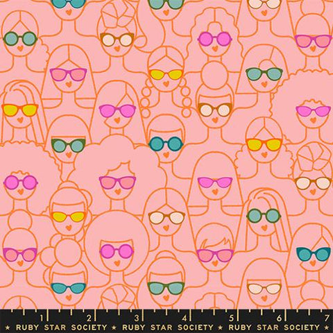 Shine Girl in Balmy -- Poolside Too --  Ruby Star Society -- Moda Fabrics