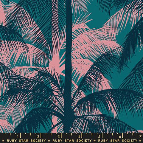Poolside Palms Canvas in Storytime -- Poolside Too --  Ruby Star Society -- Moda Fabrics