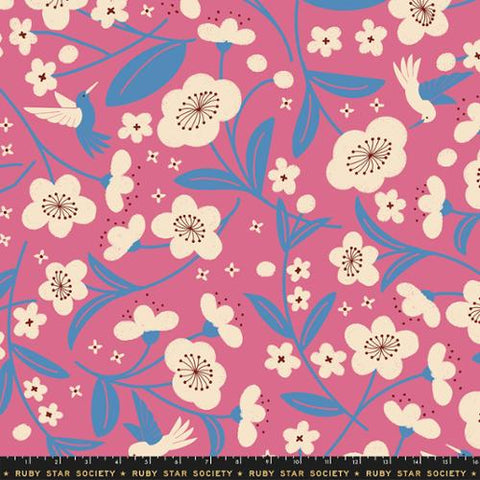 108" Persimmon Hibiscus -- Rashida Coleman Hale --  Ruby Star Society -- Moda Fabric
