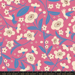 108" Persimmon Hibiscus -- Rashida Coleman Hale --  Ruby Star Society -- Moda Fabric