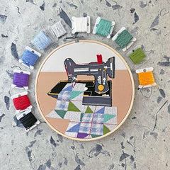 Sewing Machine Embroidery Kit -- Kate Wyatt Fine Art