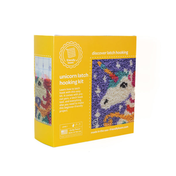 Unicorn Latch Hooking Kit