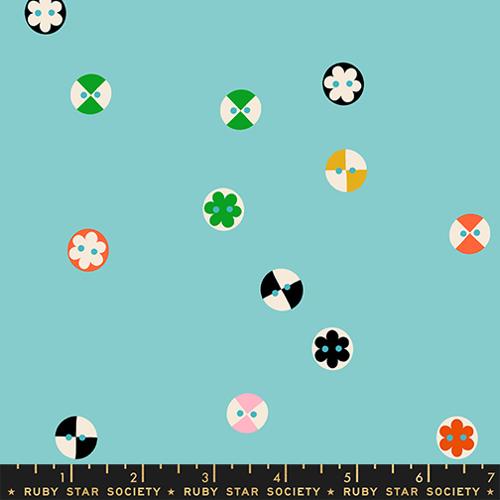 Buttons in Cloudless -- 1-800 Notion -- Ruby Star Society -- Moda Fabric
