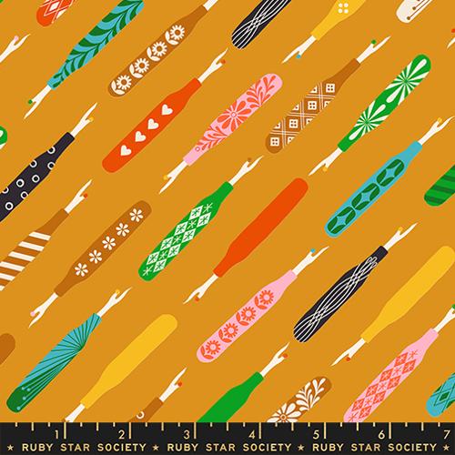 Seam Rippers in Honey -- 1-800 Notion -- Ruby Star Society -- Moda Fabric