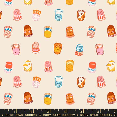 Thimbles in Shell -- 1-800 Notion -- Ruby Star Society -- Moda Fabric