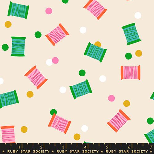 Spools in Shell -- 1-800 Notion -- Ruby Star Society -- Moda Fabric