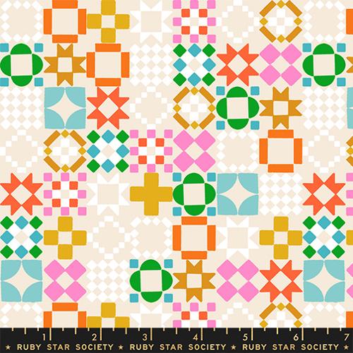 Quilty As Charged in Shell -- 1-800 Notion -- Ruby Star Society -- Moda Fabric