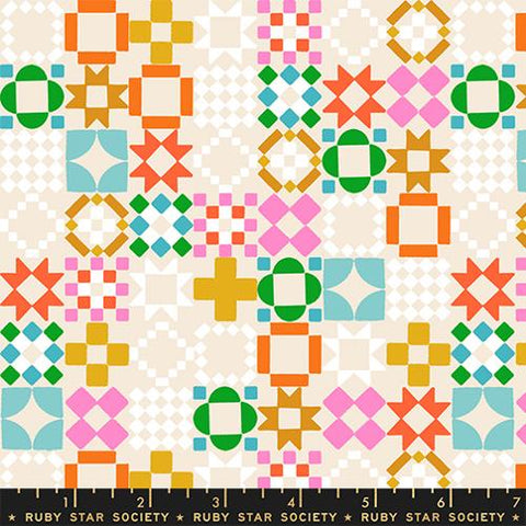 Quilty As Charged in Shell -- 1-800 Notion -- Ruby Star Society -- Moda Fabric