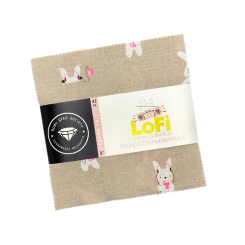 Lofi Linens Charm Pack --- Ruby Star Society -- Moda Fabrics