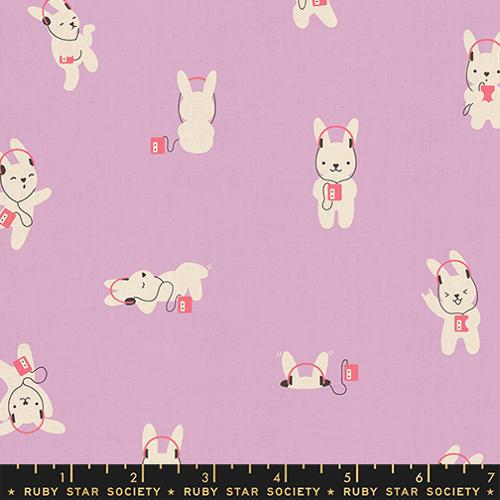 Rabbeats in Wisteria -- Lofi Linens by Rashida Coleman Hale -- Ruby Star Society -- Moda Fabrics