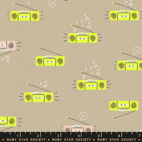 Boom in Khaki -- Lofi Linens by Rashida Coleman Hale -- Ruby Star Society -- Moda Fabrics