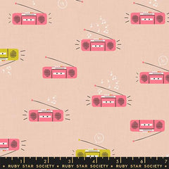 Boom in Peach Blossom -- Lofi Linens by Rashida Coleman Hale -- Ruby Star Society -- Moda Fabrics