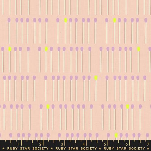 Meet Your Match in Peach Blossom -- Lofi Linens by Rashida Coleman Hale -- Ruby Star Society -- Moda Fabrics