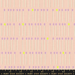 Meet Your Match in Peach Blossom -- Lofi Linens by Rashida Coleman Hale -- Ruby Star Society -- Moda Fabrics