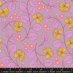 Caper Floral in Lilac -- Lofi Linens by Rashida Coleman Hale -- Ruby Star Society -- Moda Fabrics