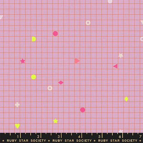 Power Grid in Wisteria-- Lofi Linens by Rashida Coleman Hale -- Ruby Star Society -- Moda Fabrics