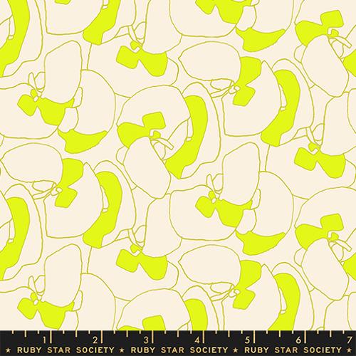 Seagrapes in Neon Yellow -- Momento by Carolyn Friedlander -- Ruby Star Society -- Moda Fabrics