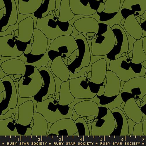 Seagrapes in Sarah Green -- Momento by Carolyn Friedlander -- Ruby Star Society -- Moda Fabrics