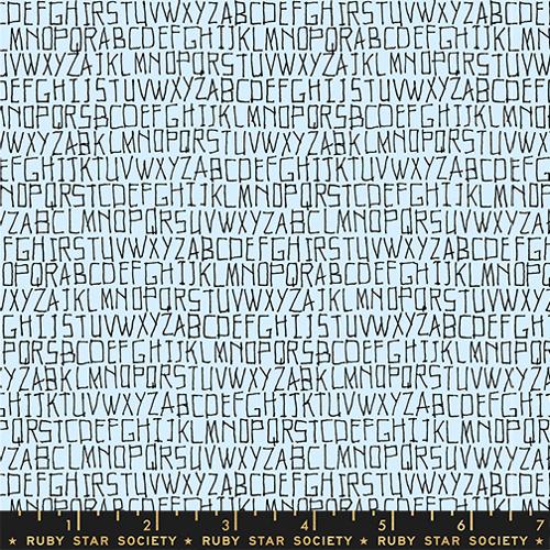 Alphabet in Ethereal -- Momento by Carolyn Friedlander -- Ruby Star Society -- Moda Fabrics