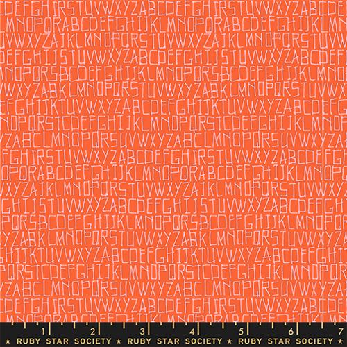 Alphabet in Florida -- Momento by Carolyn Friedlander -- Ruby Star Society -- Moda Fabrics