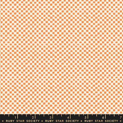 Tracks Checks and Plaids in Pumpkin -- Momento by Carolyn Friedlander -- Ruby Star Society -- Moda Fabrics