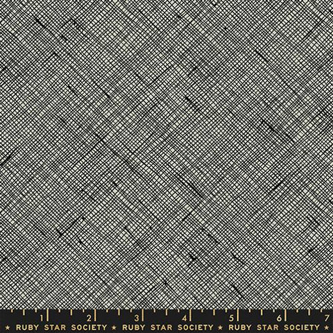 Crosshatch in Black -- Momento by Carolyn Friedlander -- Ruby Star Society -- Moda Fabrics