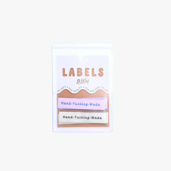 Hand-Fucking-Made Woven Labels | KATM