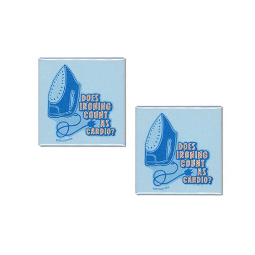 Does Ironing Count Magnet -- Kati Cupcake