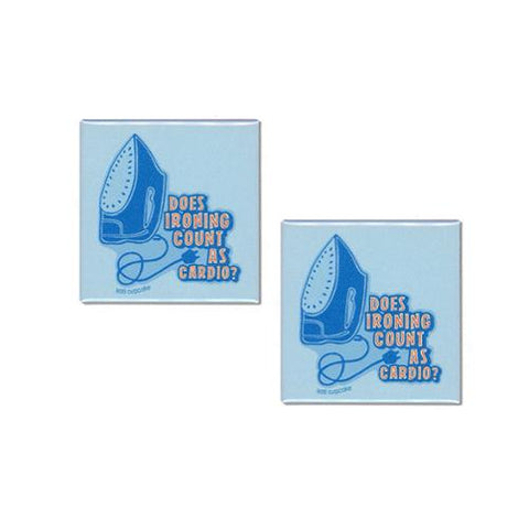 Does Ironing Count Magnet -- Kati Cupcake