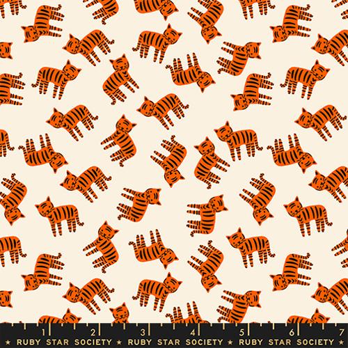 Meow Novelty Cats in Natural -- 1 800 Calico by Alexia Abegg -- Ruby Star Society -- Moda Fabric