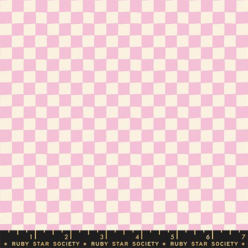Block Print Checks and Plaids in Peony -- 1 800 Calico by Alexia Abegg -- Ruby Star Society -- Moda Fabric