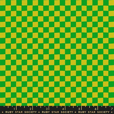 Block Print Checks and Plaids in Verdant -- 1 800 Calico by Alexia Abegg -- Ruby Star Society -- Moda Fabric