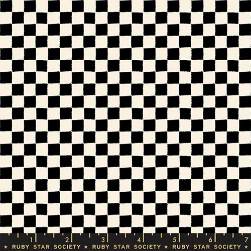 Block Print Checks and Plaids in Black -- 1 800 Calico by Alexia Abegg -- Ruby Star Society -- Moda Fabric
