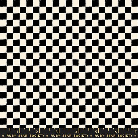 Block Print Checks and Plaids in Black -- 1 800 Calico by Alexia Abegg -- Ruby Star Society -- Moda Fabric