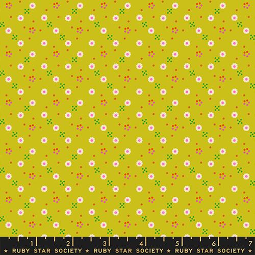 Bandana Ditsy Blender in Pistachio  -- 1 800 Calico by Alexia Abegg -- Ruby Star Society -- Moda Fabric