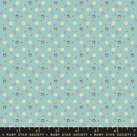 Bandana Ditsy Blender inSaltwater -- 1 800 Calico by Alexia Abegg -- Ruby Star Society -- Moda Fabric
