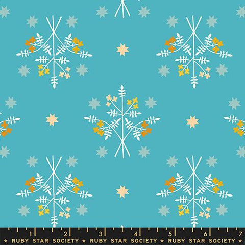Bouquet Florals in Wave -- 1 800 Calico by Alexia Abegg -- Ruby Star Society -- Moda Fabric
