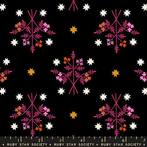 Bouquet Florals in Black -- 1 800 Calico by Alexia Abegg -- Ruby Star Society -- Moda Fabric