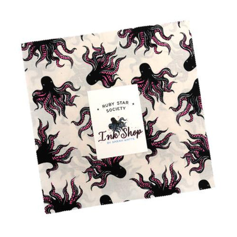Ink Shop Layer Cake -- Sarah Watts -- Ruby Star Society